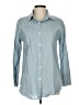 Unbranded 100% Polyester Blue Long Sleeve Blouse Size L - photo 1