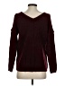 Ambiance 100% Acrylic Burgundy Pullover Sweater Size S - photo 2