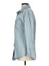 Unbranded 100% Polyester Blue Long Sleeve Blouse Size L - photo 5
