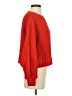 H&M 100% Polyester Solid Red Pullover Sweater Size S (estimated) - photo 4
