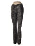 Hue Animal Print Black Leggings Size S - photo 1