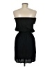 Spring Street 100% Rayon Solid Black Cocktail Dress Size M - photo 2