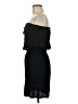Spring Street 100% Rayon Solid Black Cocktail Dress Size M - photo 5