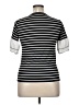 Unbranded Stripes Black Short Sleeve T-Shirt Size XL - photo 2