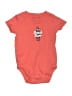 Carter's 100% Cotton Graphic Red Short Sleeve Onesie 9-12 MO / 12 MO - photo 1