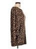 24/7 Maurices Animal Print Brown Pullover Sweater Size L - photo 4