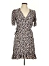 Sanctuary 100% Polyester Animal Print Tan Cocktail Dress Size L - photo 1