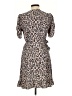 Sanctuary 100% Polyester Animal Print Tan Cocktail Dress Size L - photo 2