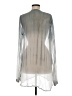 Gypsy Junkies Silver Long Sleeve Blouse Size Med - Lg - photo 2