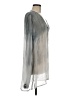 Gypsy Junkies Silver Long Sleeve Blouse Size Med - Lg - photo 4