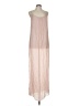 AaKaa 100% Polyester Tan Casual Dress Size L - photo 1