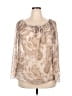 Cheroy 100% Polyester Tan 3/4 Sleeve Blouse Size 2X - photo 1