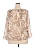 Cheroy 100% Polyester Tan 3/4 Sleeve Blouse Size 2X - photo 2