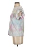 Mazik Tie-dye Silver Short Sleeve Top Size S - photo 5