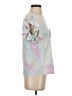 Mazik Tie-dye Silver Short Sleeve Top Size S - photo 4