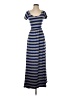 Bailey Blue Stripes Blue Casual Dress Size S - photo 1