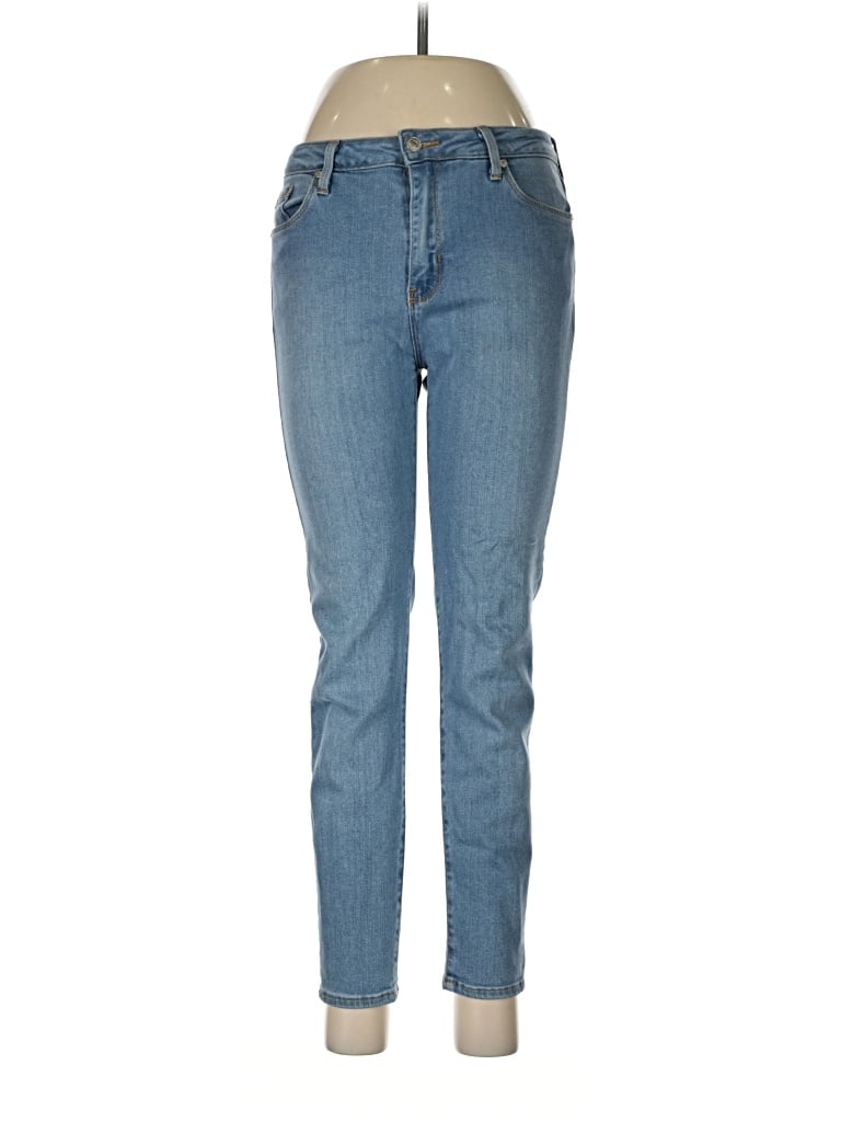 Pre-owned Just Black Jeans In Blue