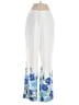 Boston Proper Floral White Casual Pants Size 4 - photo 1