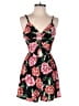 Charlotte Russe Tropical Black Romper Size S - photo 1
