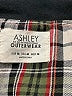 Ashley by 26 International 100% Polyester Argyle Black Jacket Size M - photo 6