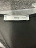 MNG Solid Black Cocktail Dress Size 6 - photo 7
