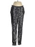 Cable & Gauge Animal Print Silver Gray Casual Pants Size XS (estimated) - photo 1