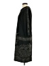 Simon Chang Graphic Black Casual Dress Size S - photo 5