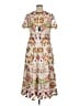 MARCHESA notte Floral Ivory Pink Cocktail Dress Size 16 - photo 2