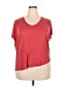 Eyeshadow 100% Rayon Red Short Sleeve T-Shirt Size 2X - photo 1