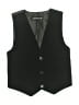 Spring Notion 100% Polyester Black Tuxedo Vest Size 7 - photo 1