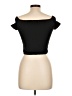 Urban Heritage Black Short Sleeve Top Size L - photo 2