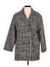 MNG Houndstooth Gray Black Coat Size 12 - photo 1