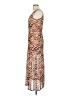 Louna Animal Print Brown Cocktail Dress Size M (estimated) - photo 5