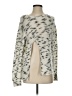 Zara Print Silver Pullover Sweater Size S - photo 1