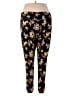 Terra & Sky Floral Black Casual Pants Size 2X - photo 1