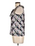 Chaps 100% Cotton Black Sleeveless Blouse Size L - photo 5