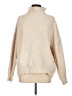 Neutral Ground 100% Polyester Solid Tan Turtleneck Sweater Size L - photo 1