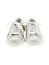 J/Slides 100% Leather Silver Gray Sneakers Size 8 1/2 - photo 2