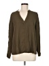 Jennifer Lopez 100% Polyester Brown Long Sleeve Blouse Size M - photo 1