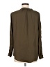 Jennifer Lopez 100% Polyester Brown Long Sleeve Blouse Size M - photo 2