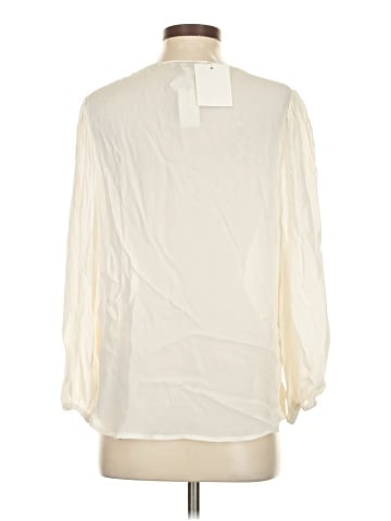 Joie Long Sleeve Silk Top (view 2)