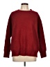 Unbranded Solid Burgundy Pullover Sweater Size L - photo 1