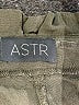 Astr 100% Polyester Green Cargo Pants Size S - photo 4