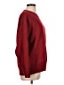 Unbranded Solid Burgundy Pullover Sweater Size L - photo 4