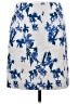 W by Worth Floral Blue Casual Skirt Size 6 - photo 1