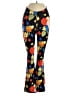 Danielle Bernstein Floral Black Yoga Pants Size 00 - photo 1