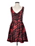 French Connection Graphic Red Cocktail Dress Size 2 - photo 1