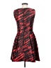 French Connection Graphic Red Cocktail Dress Size 2 - photo 2