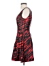 French Connection Graphic Red Cocktail Dress Size 2 - photo 5