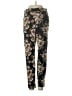 H&M Floral Black Casual Pants Size 4 - photo 1